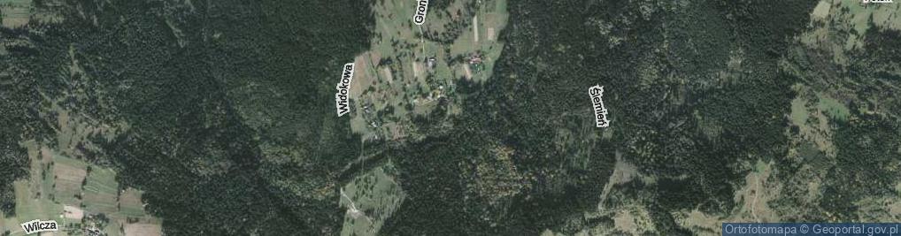 Zdjęcie satelitarne Wierchy ul.