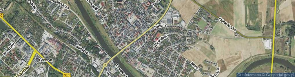 Zdjęcie satelitarne Wielka Rzeźnicka ul.