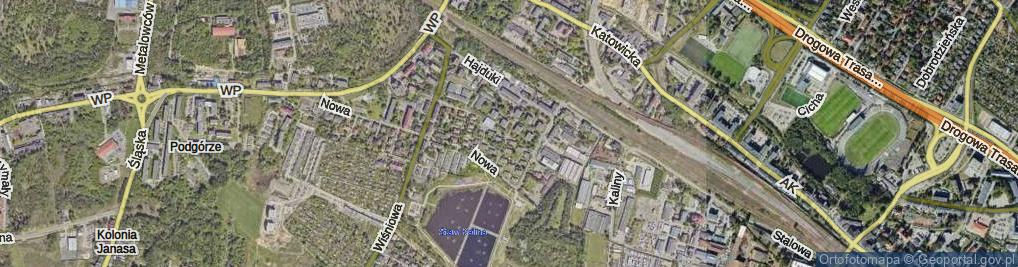 Zdjęcie satelitarne Wierzbowa ul.