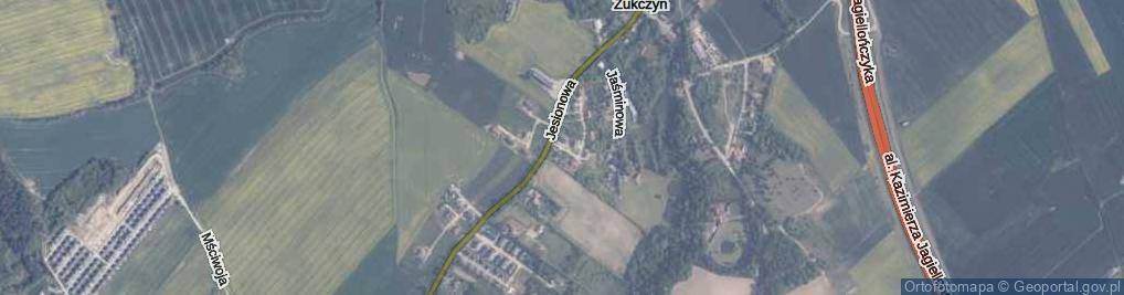 Zdjęcie satelitarne Widok ul.