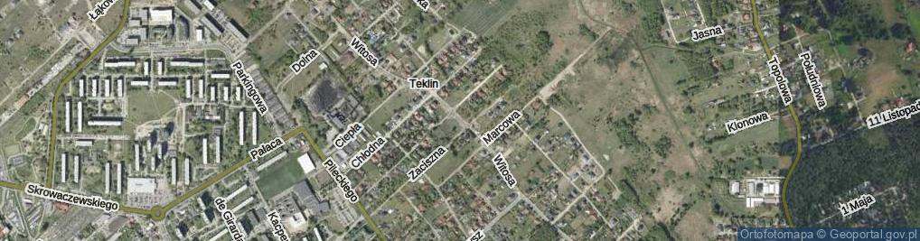 Zdjęcie satelitarne Witosa Wincentego ul.