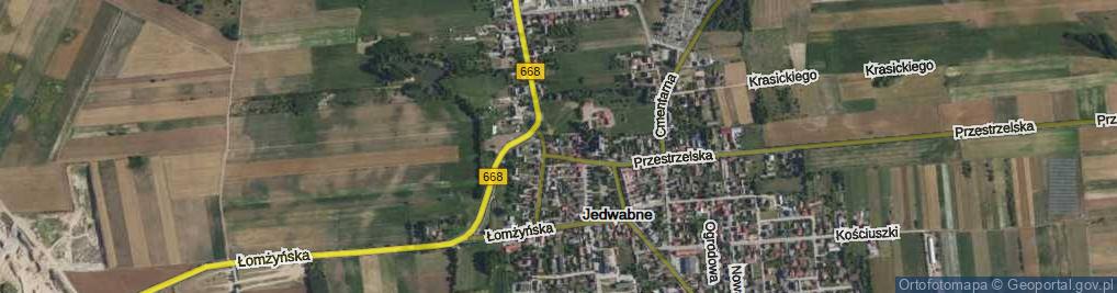 Zdjęcie satelitarne Wjazd ul.