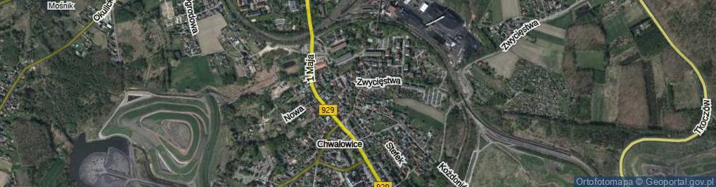 Zdjęcie satelitarne Wjazdowa ul.