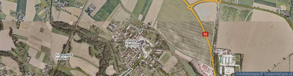 Zdjęcie satelitarne Włókiennicza ul.