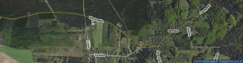 Zdjęcie satelitarne Włodowska ul.