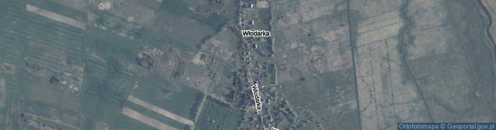 Zdjęcie satelitarne Włodarka ul.