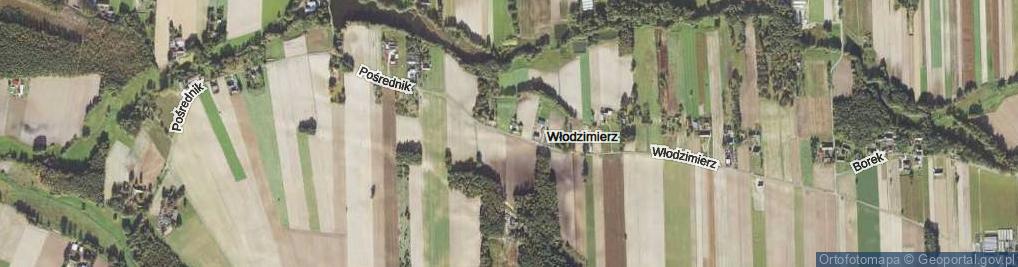 Zdjęcie satelitarne Włodzimierz ul.