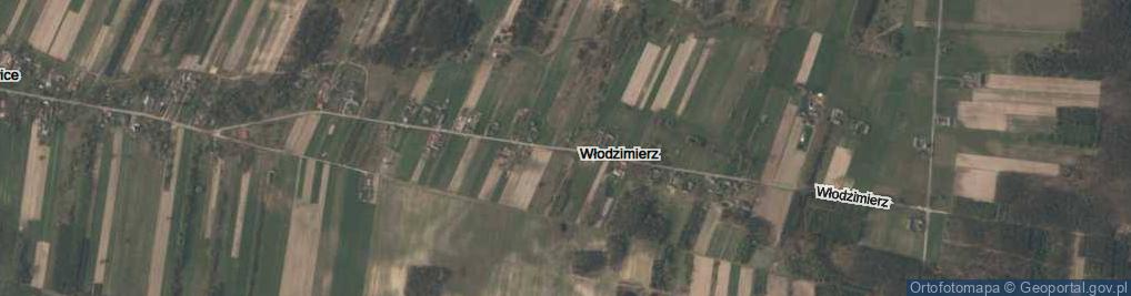 Zdjęcie satelitarne Włodzimierz ul.