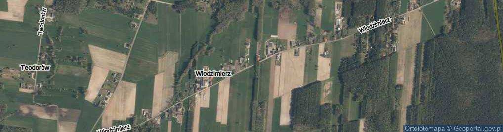 Zdjęcie satelitarne Włodzimierz ul.