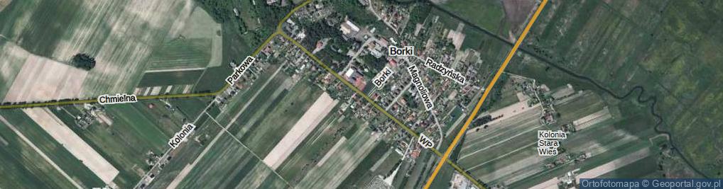 Zdjęcie satelitarne 2 Armii Wojska Polskiego ul.