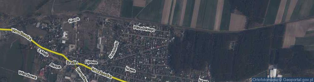 Zdjęcie satelitarne Wojciechowskiego Stefana ul.