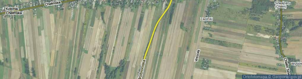 Zdjęcie satelitarne Wolbromska ul.