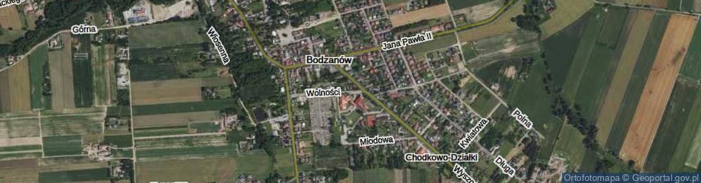 Zdjęcie satelitarne Wolności ul.