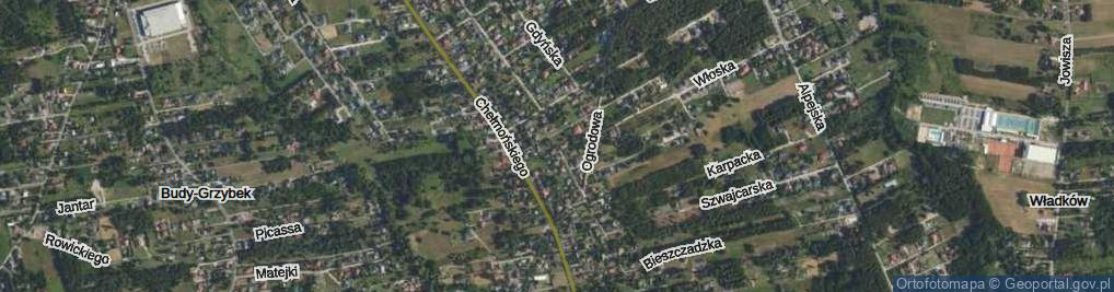 Zdjęcie satelitarne Wojska Polskiego ul.