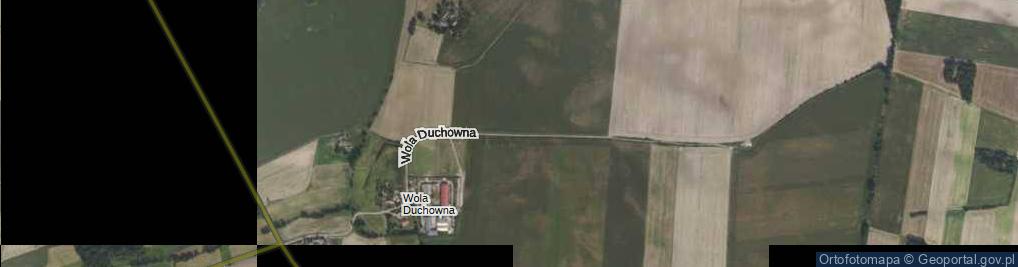Zdjęcie satelitarne Wola Duchowna ul.