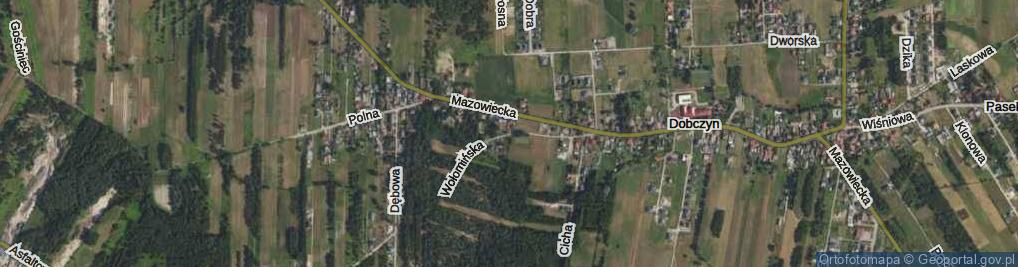 Zdjęcie satelitarne Wołomińska ul.