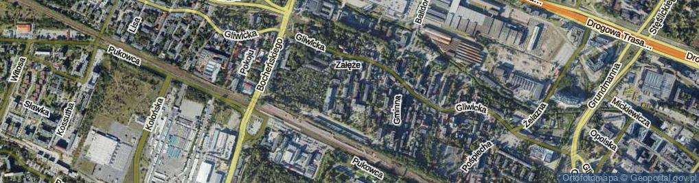 Zdjęcie satelitarne Wolnego Józefa ul.