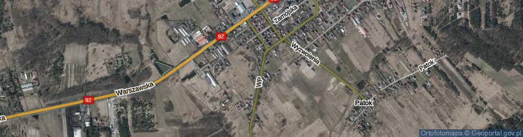 Zdjęcie satelitarne Wojska Polskiego ul.