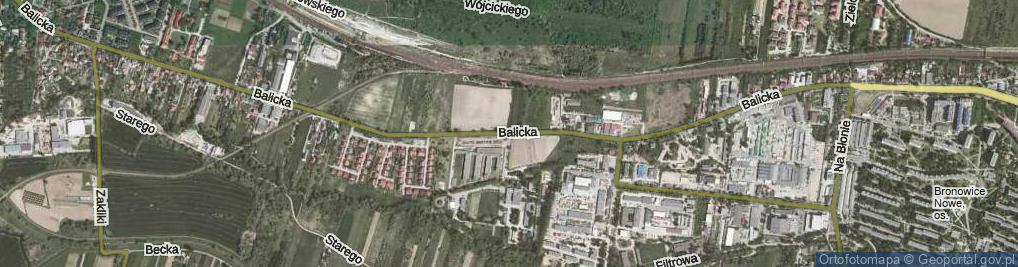 Zdjęcie satelitarne Wójcickiego Michała ul.