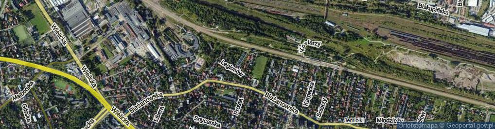Zdjęcie satelitarne Wojnicka ul.