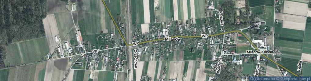 Zdjęcie satelitarne Wojska Polskiego ul.