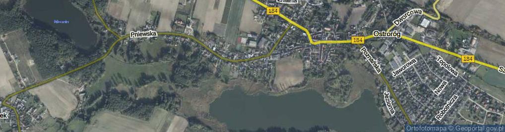 Zdjęcie satelitarne Wodna ul.