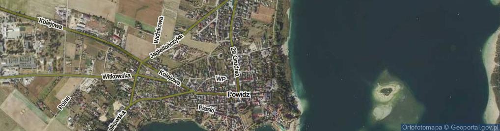 Zdjęcie satelitarne Wodna ul.