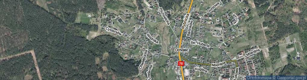 Zdjęcie satelitarne Wodnika ul.