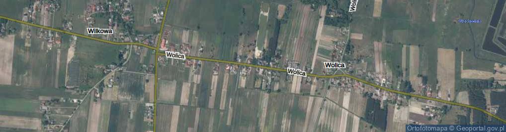 Zdjęcie satelitarne Wolica ul.