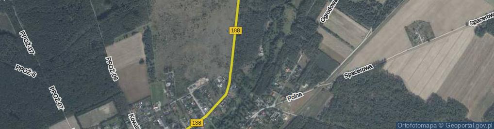 Zdjęcie satelitarne Wodna ul.