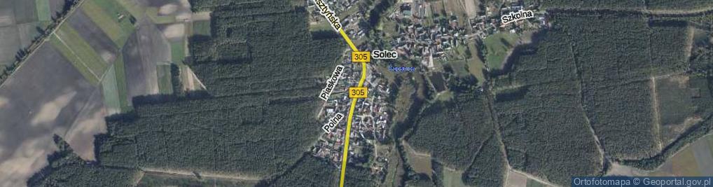 Zdjęcie satelitarne Wolsztyńska ul.