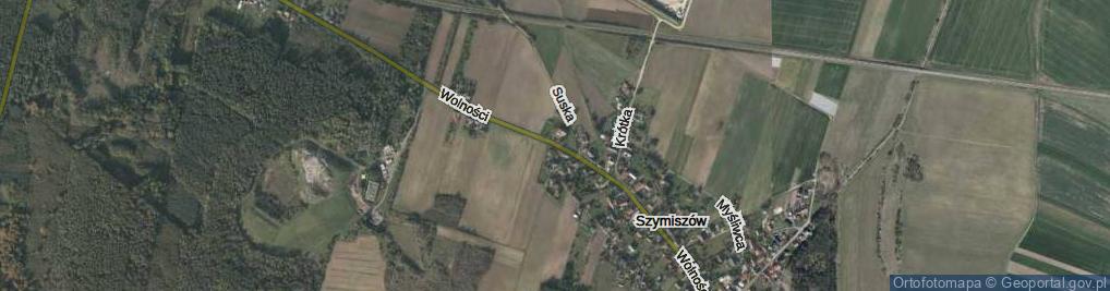 Zdjęcie satelitarne Wolności ul.