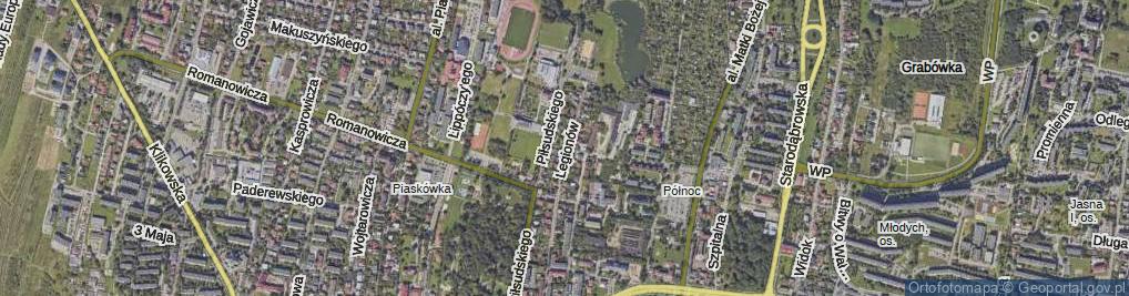 Zdjęcie satelitarne Wójcickiego Błażeja, por. ul.