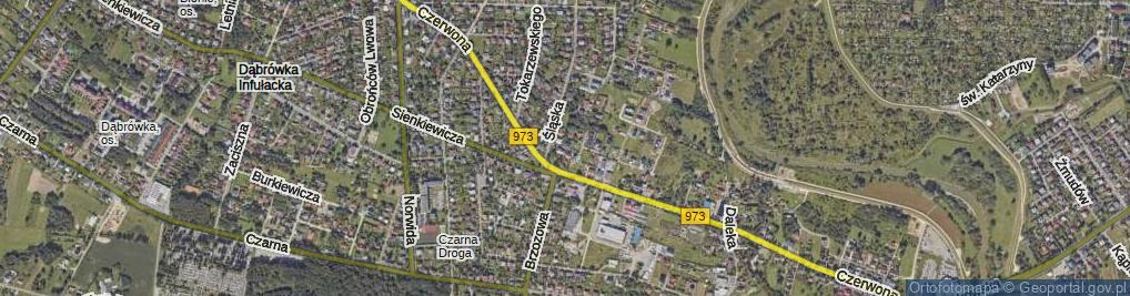 Zdjęcie satelitarne Wojtasiewicza Wawrzyńca ul.