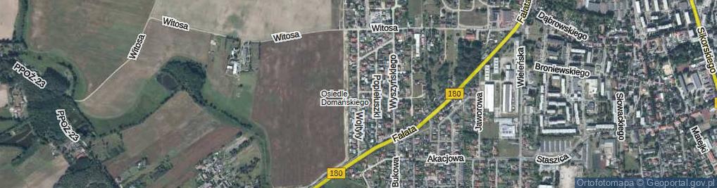 Zdjęcie satelitarne Wojtyły Karola ul.