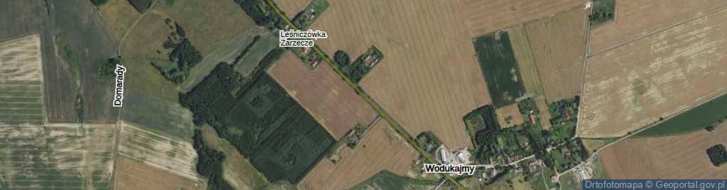 Zdjęcie satelitarne Wodukajmy ul.