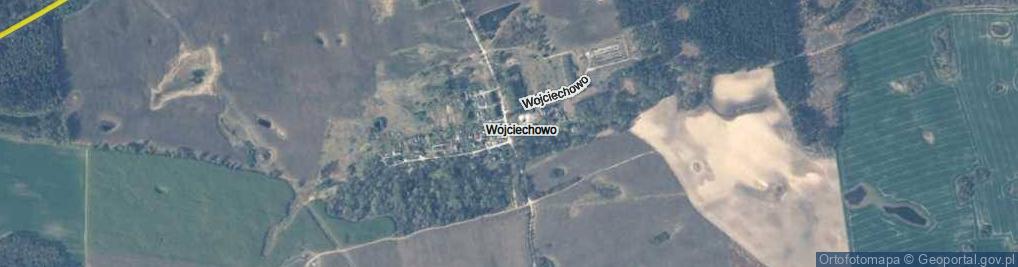 Zdjęcie satelitarne Wojciechowo ul.