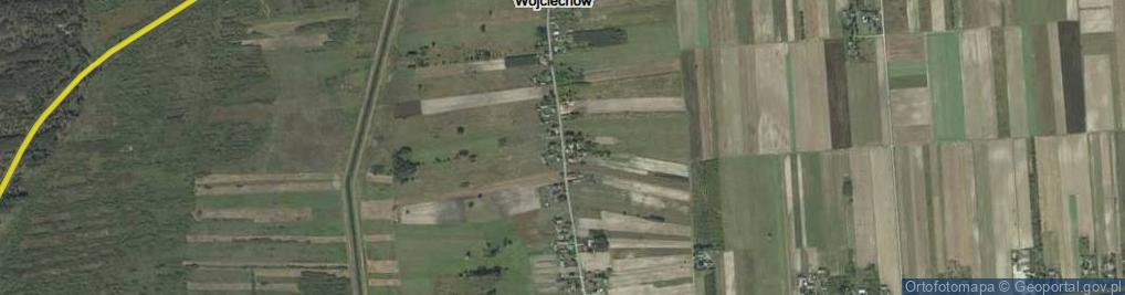 Zdjęcie satelitarne Wojciechów ul.