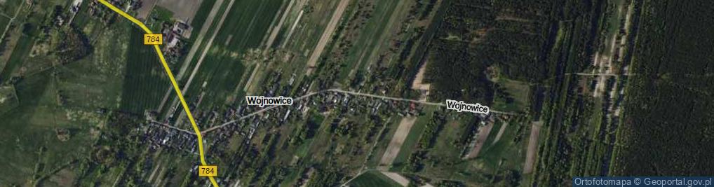 Zdjęcie satelitarne Wojnowice ul.