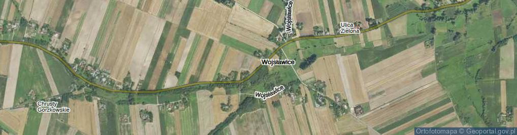 Zdjęcie satelitarne Wojsławice ul.