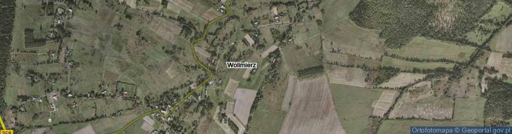 Zdjęcie satelitarne Wolimierz ul.