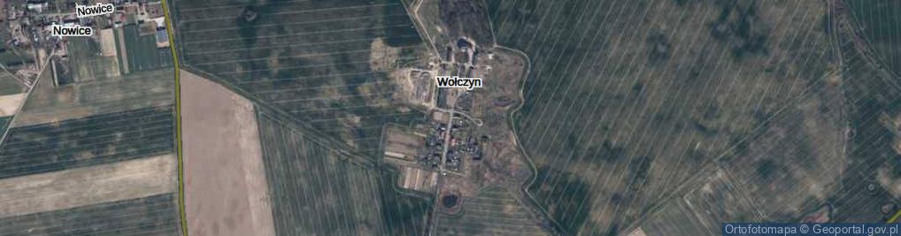 Zdjęcie satelitarne Wołczyn ul.