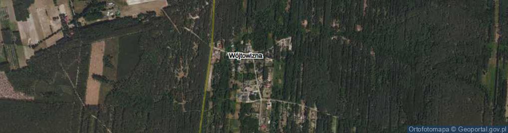 Zdjęcie satelitarne Wójtowizna ul.