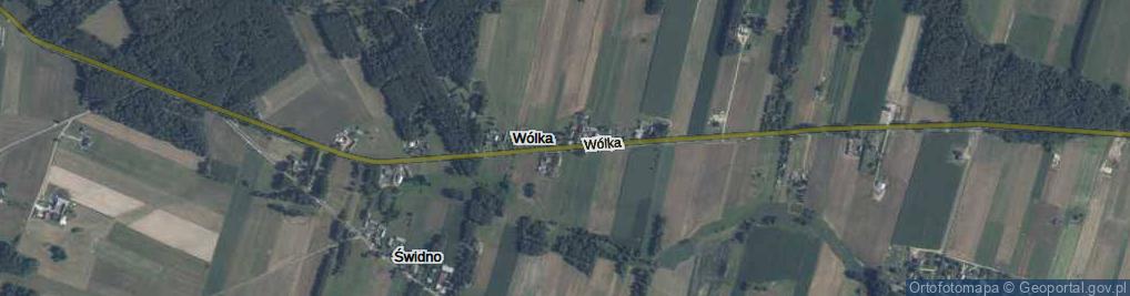 Zdjęcie satelitarne Wólka ul.