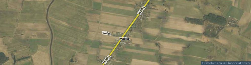 Zdjęcie satelitarne Wólka ul.