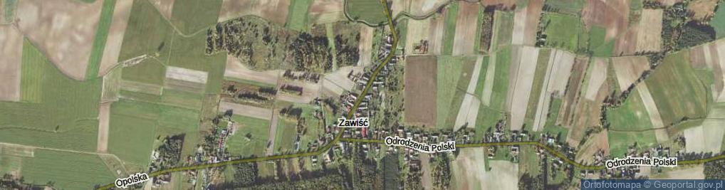 Zdjęcie satelitarne Wołczyńska ul.