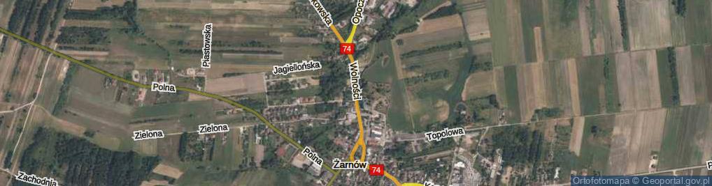 Zdjęcie satelitarne Wolności ul.