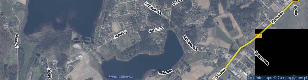 Zdjęcie satelitarne Wrzosowa ul.