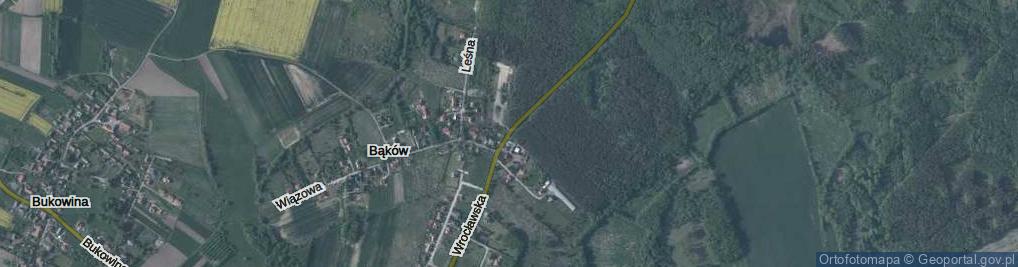 Zdjęcie satelitarne Wrocławska ul.