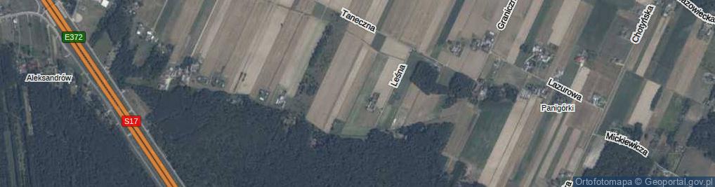 Zdjęcie satelitarne Wrzosowa ul.